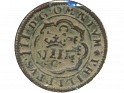 8 Maravedís (Resello) Spain 1625 Cayón# 4324. Uploaded by ampgo